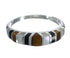 Authentic Sterling Silver And Multicolor Ring Size 6-3/4 VX62129